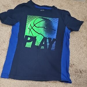 Carters Navy and Lime Basketball Tee $15 MINIMUM PURCHASE REQUIRED